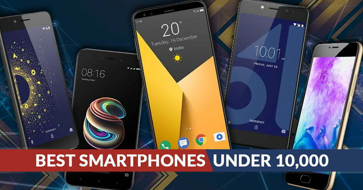 TOP 5 best smartphones under 10,000