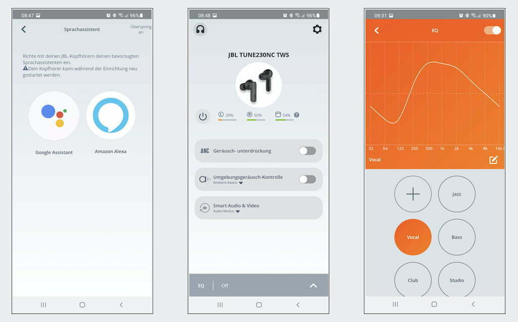 JBL Tune 230NC TWS review - JBL Headphones App