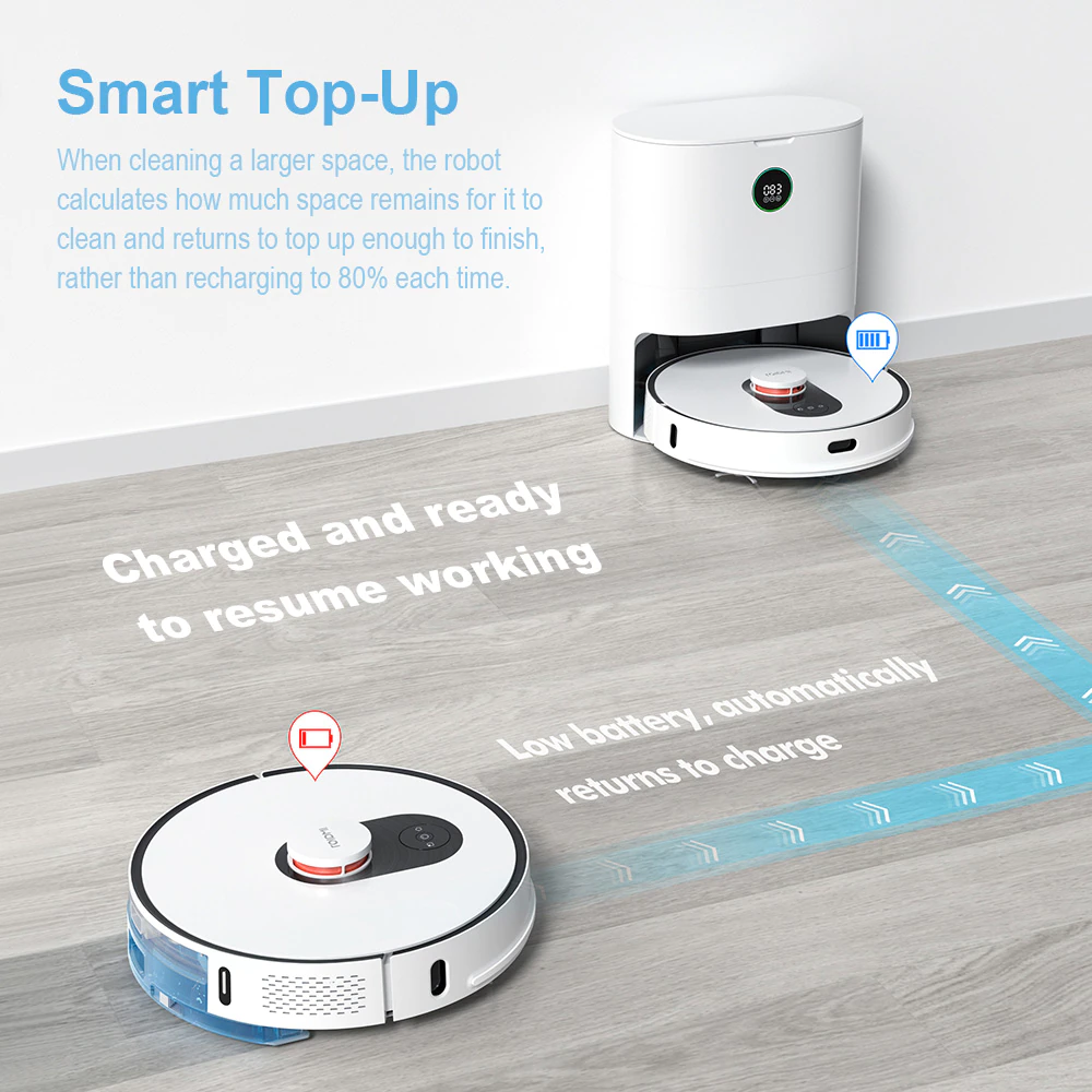 Roidmi EVE Plus robot vacuum cleaner