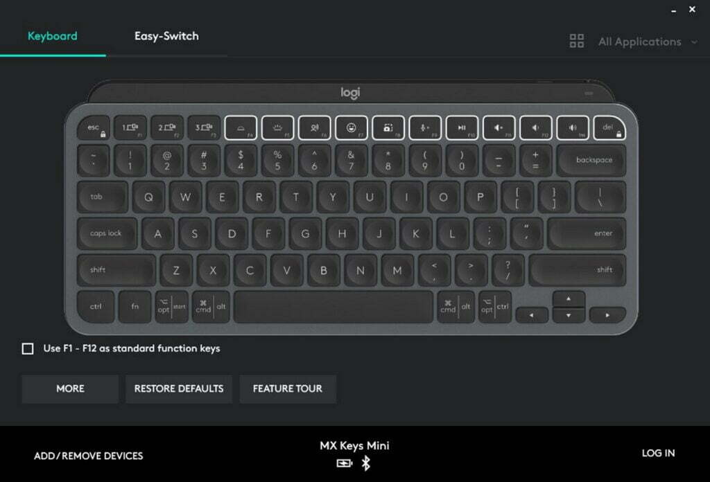 Keyboard Logitech MX Keys Mini Review