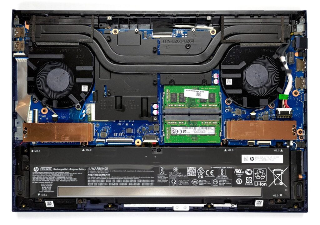 HP Victus 16 Component performance