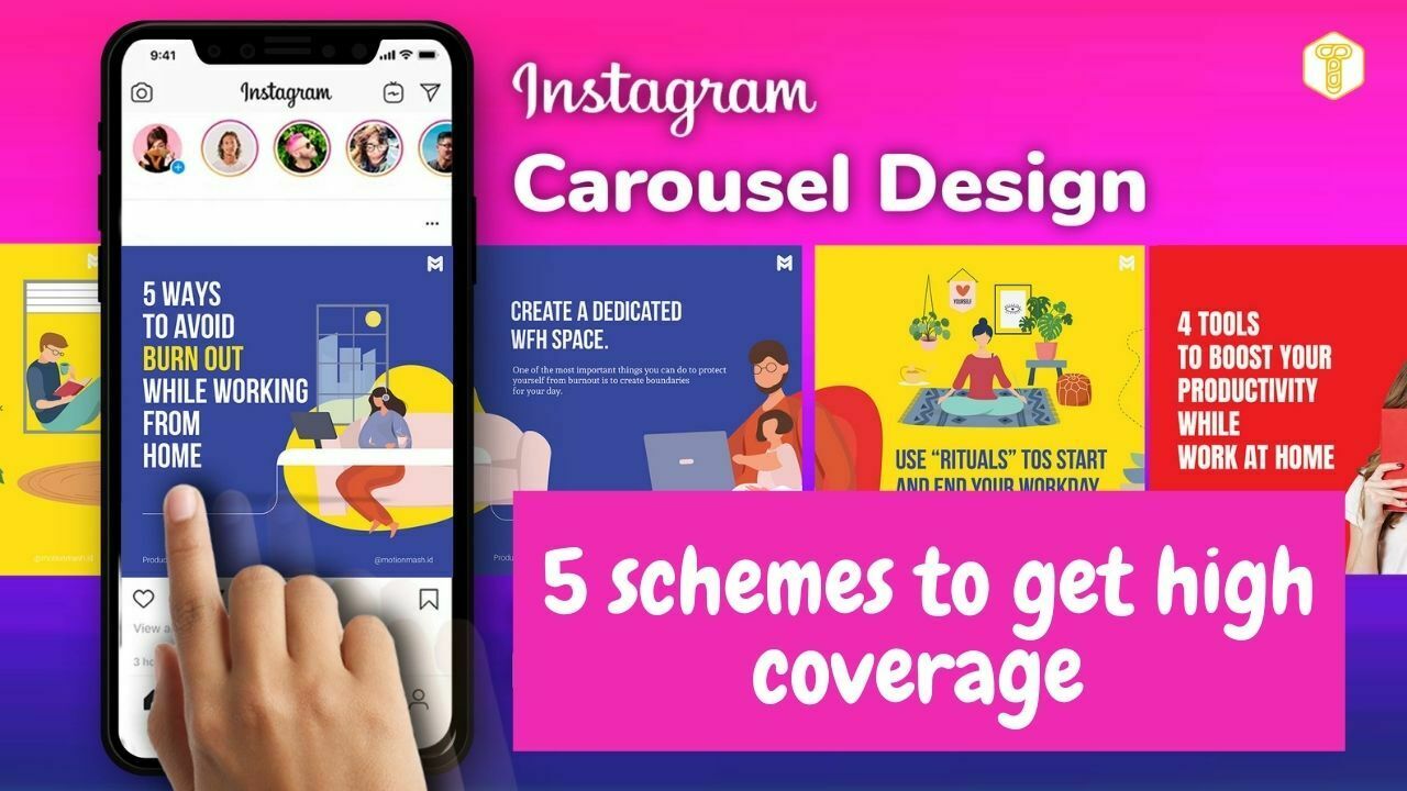 Instagram carousel: how to design to get high coverage