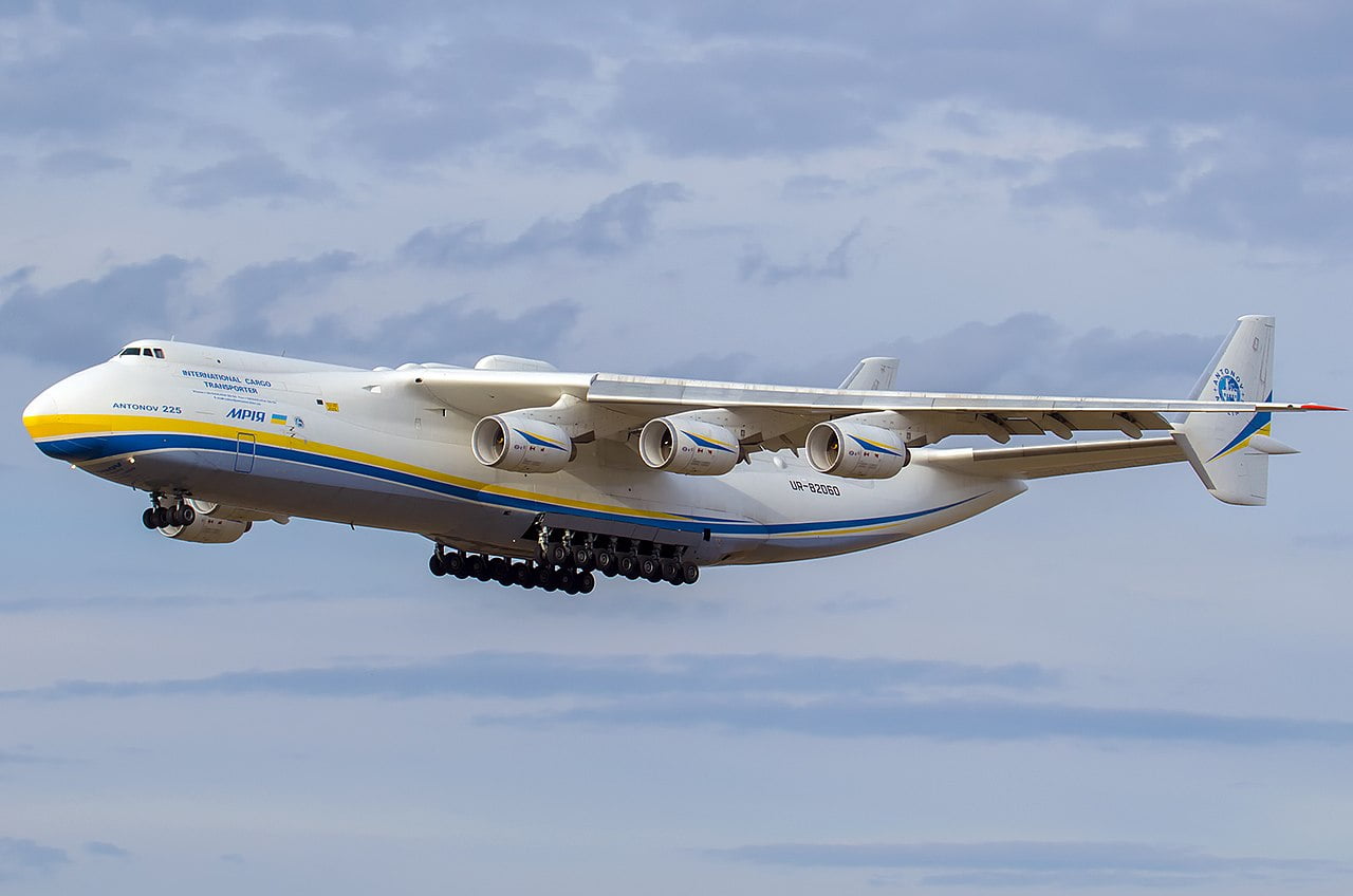 Antonov An-225 Mrija destroyed