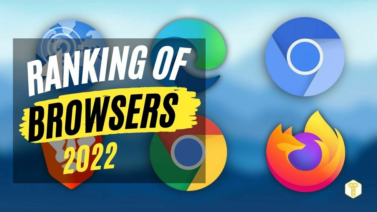 Ranking of web browsers 2022