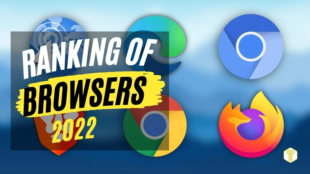 Ranking of web browsers 2022