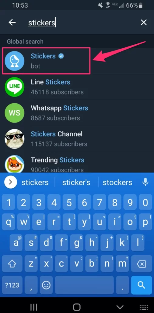 How to promote a Telegram channel -Copyright stickers