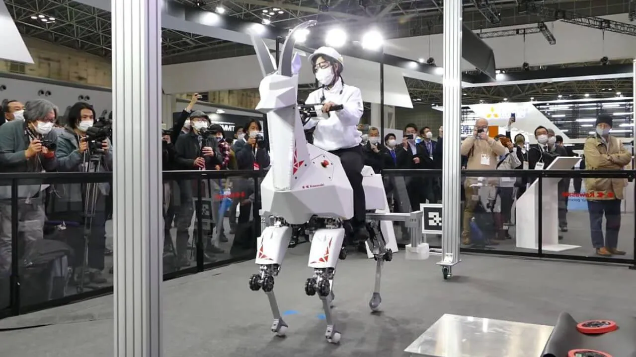 Kawasaki created a robot similar to … a goat