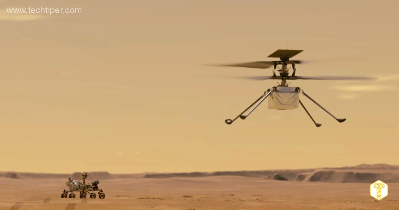 Mars helicopter mission