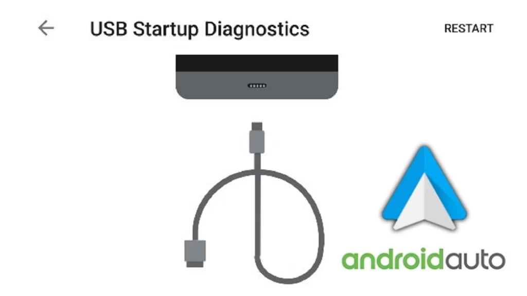 Android Auto USB cable diagnostics