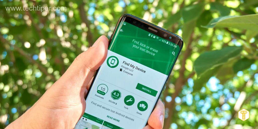 Lost phone on Android