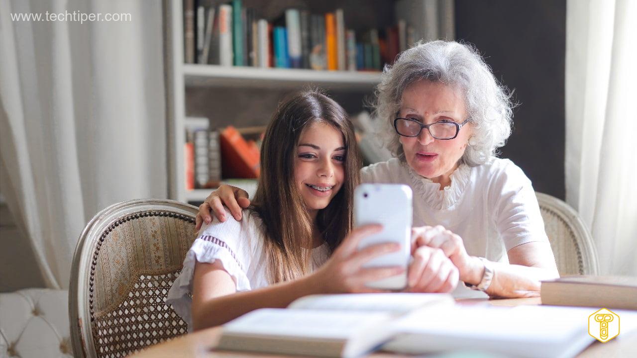 prepare a smartphone for a senior