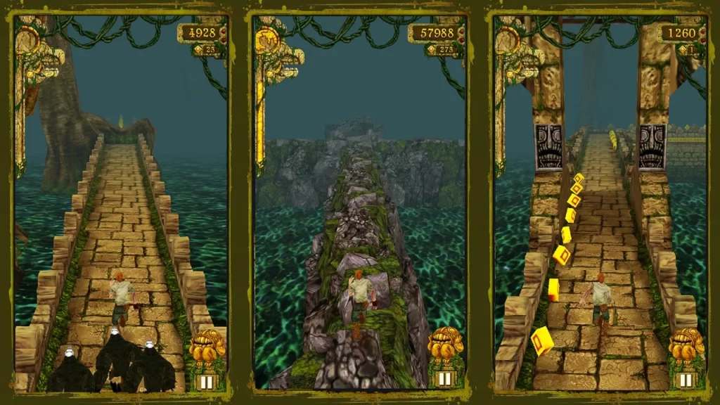 Smartphone games - Temple Run