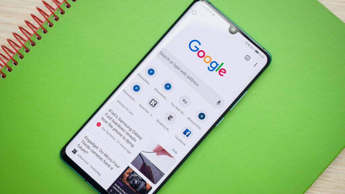 hidden Chrome settings on Android