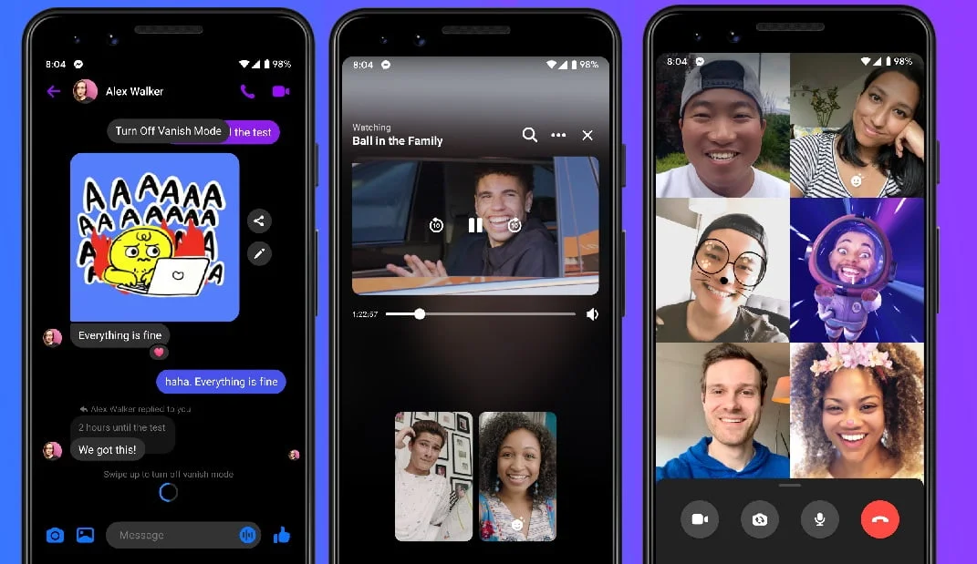 Messenger for Android, iOS and Windows – download the app and chat with your friends