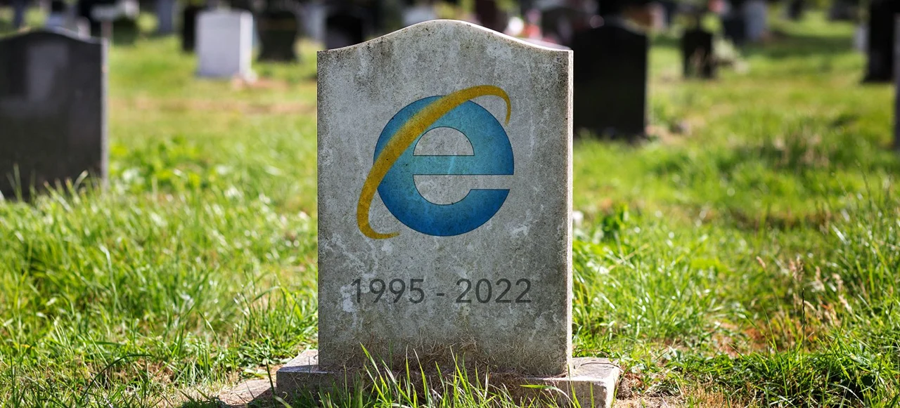 It was a beautiful era of Internet Explorer – it’s good that it was beaten after 26 years