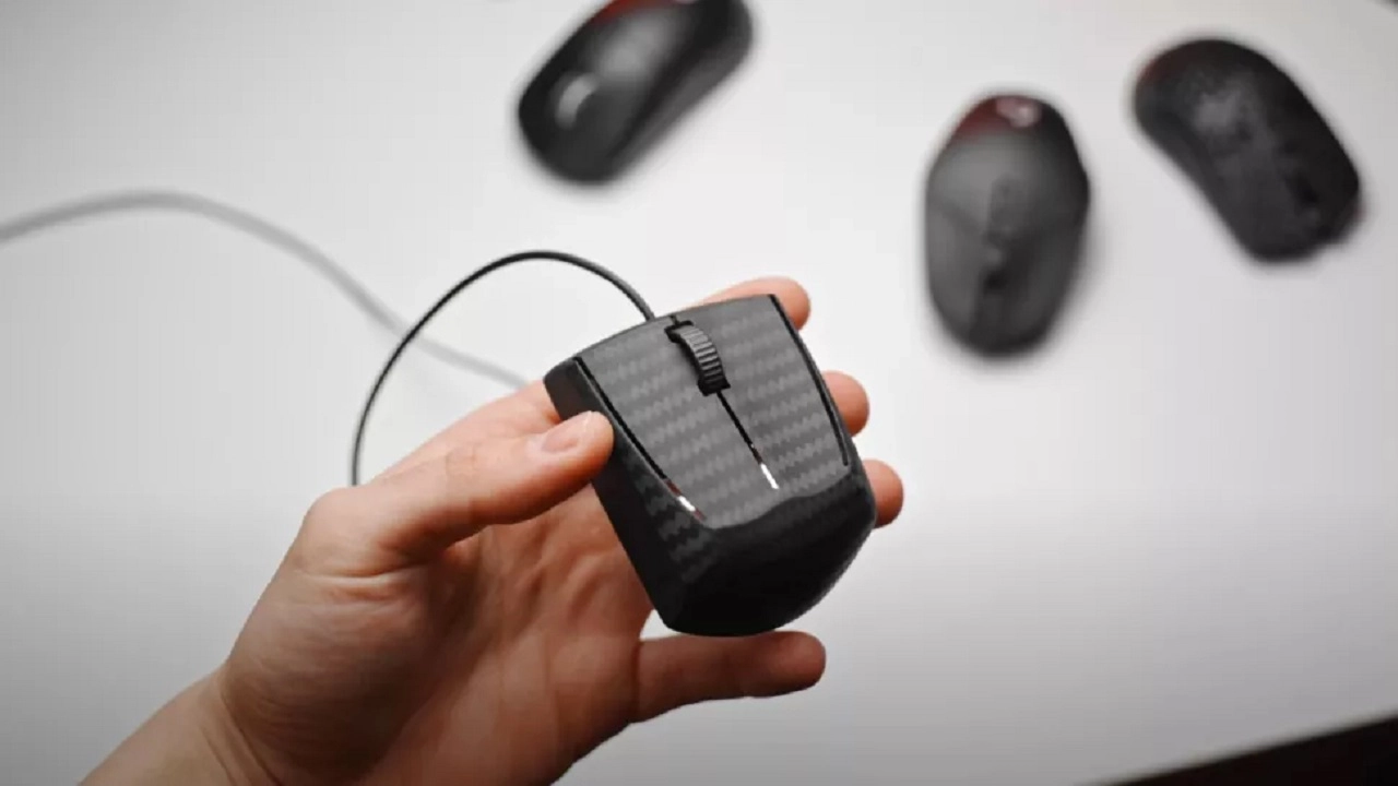 The lightest mouse in the world - Zaunkoenig M2K