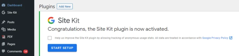 Google Site Kit