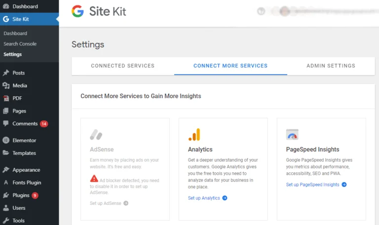 Google Site Kit