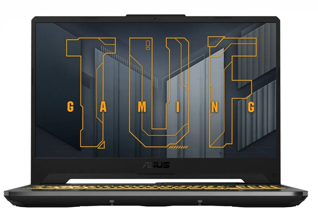 ASUS TUF F15 with the GeForce RTX 3050
