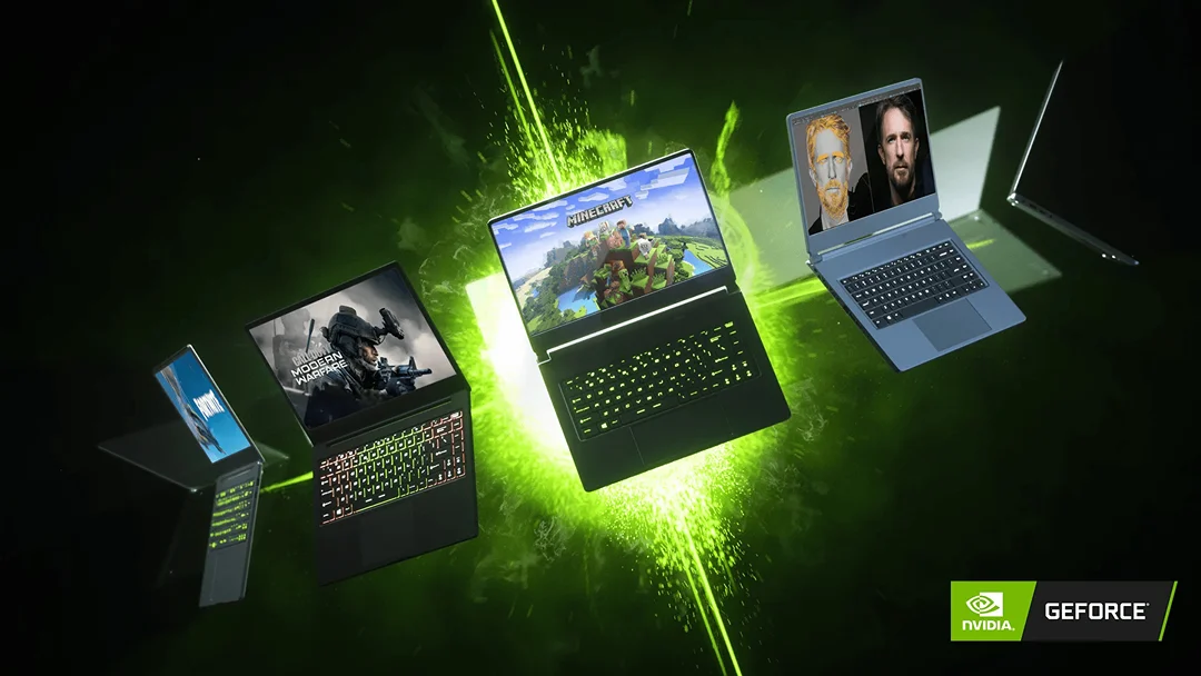 NVIDIA RTX laptops – technology for work, study and play