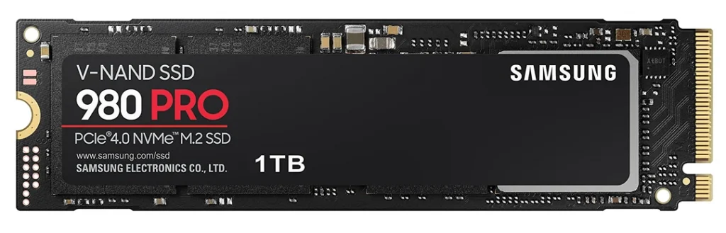 Samsung 980 Pro, the best M.2 PCIe 4.0 SSD