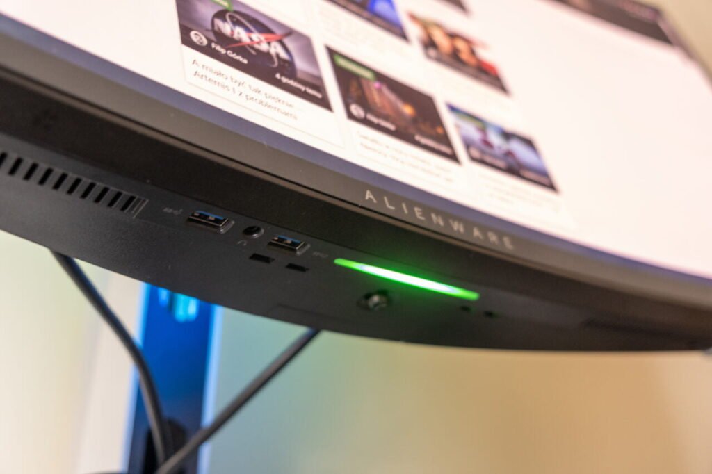 Dell alienware aw3423dw monitor USB HUB