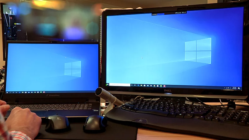 How to Connect Laptop to Windows PC - Laptop as a Second Monitor