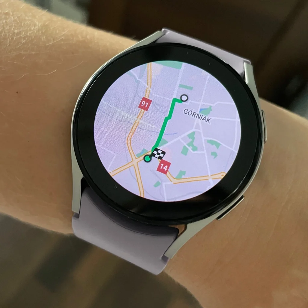 the built-in GPS in Samsung Galaxy Watch5