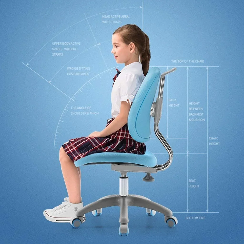 well-chosen desk and chair are the basis