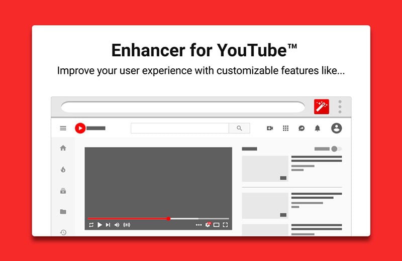 Microsoft Edge extension - YouTube Enhancer