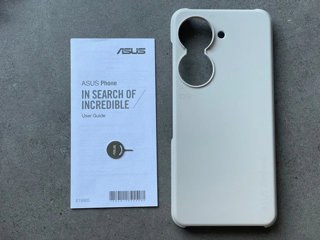 Asus Zenfone 9 Plastic case