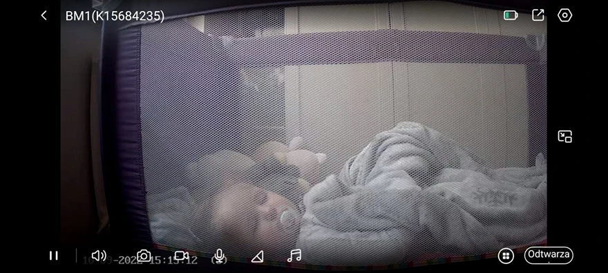 EZVIZ BM1 - Battery-Powered Baby Monitor camera - sample