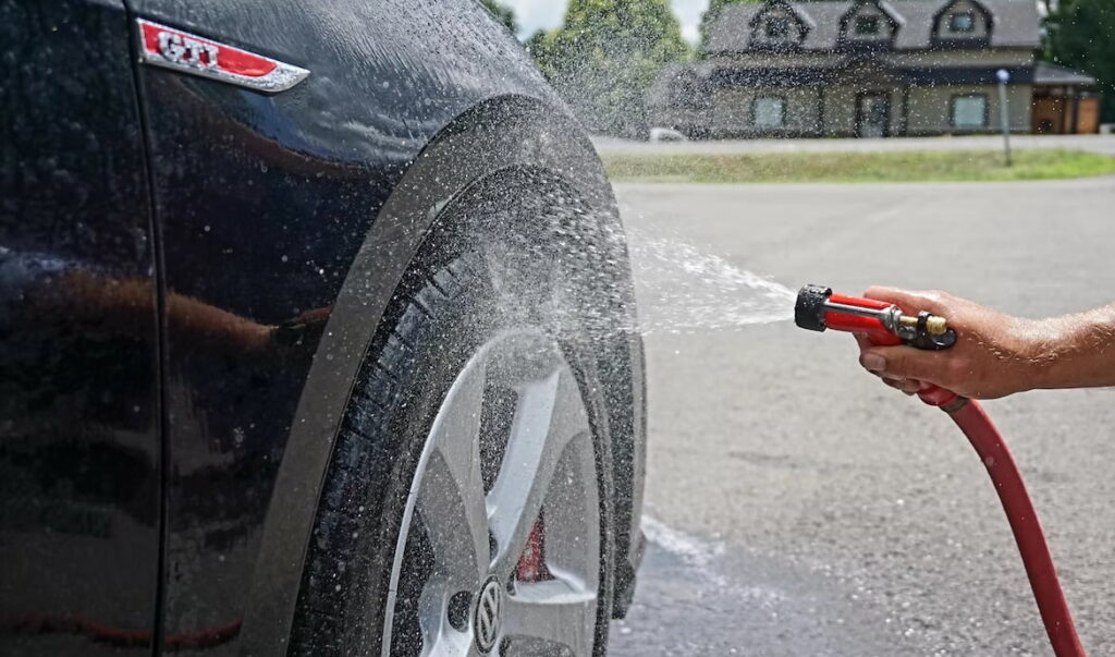 Simple detailing services - Washing car for appearance of the car