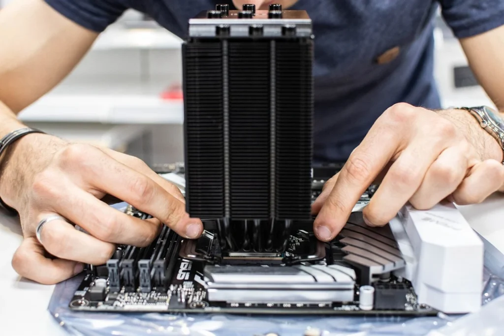 Replacing the CPU cooler can be beneficial