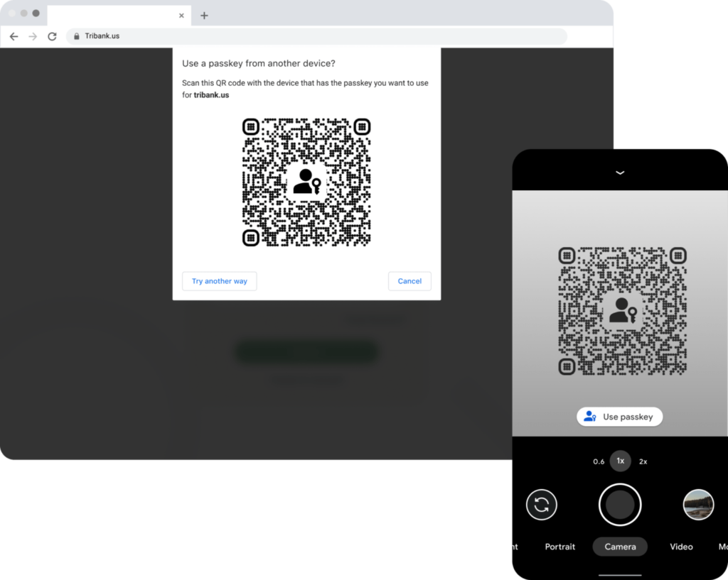 passkeys android windows