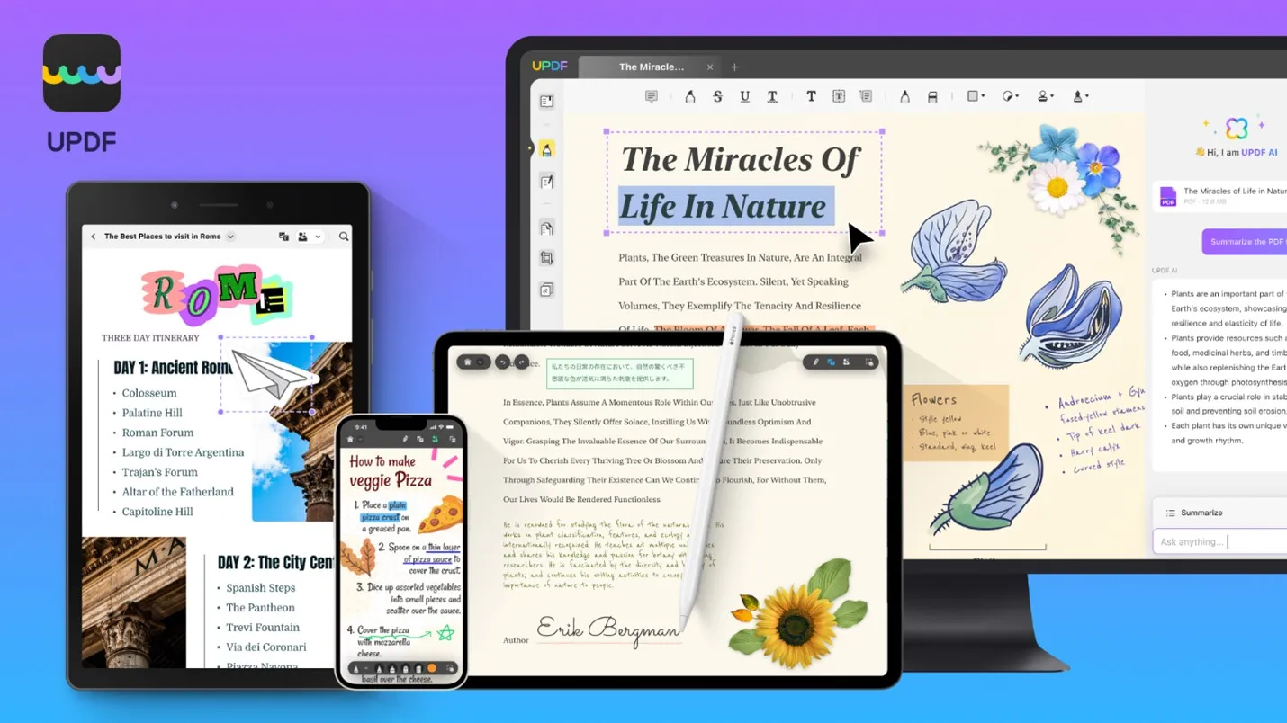 UPDF: The Best Full-Featured AI PDF Editor Across All Platforms!