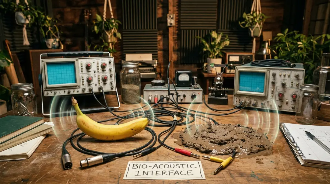 Image showing Unusual Audio Test Banana Mud Conductors