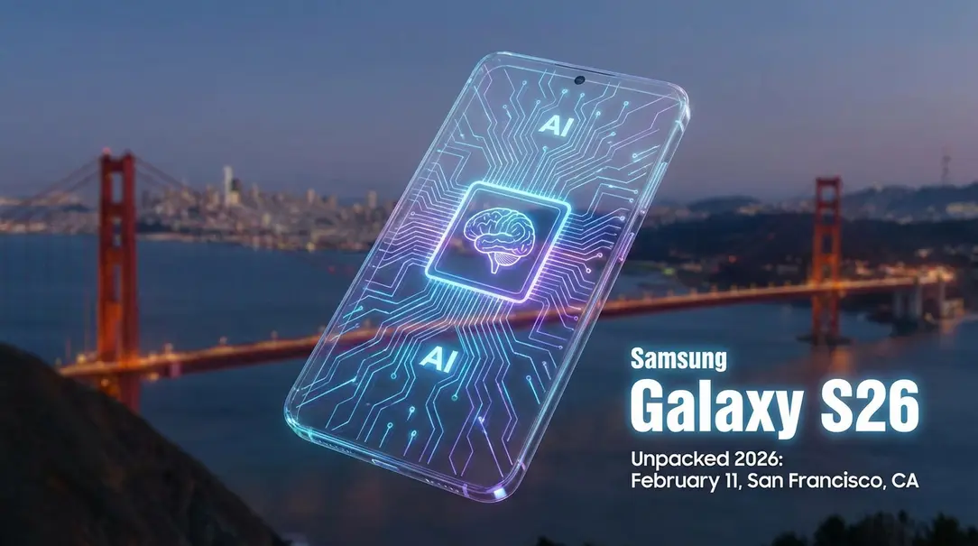 Image showing Samsung Galaxy S26 Unpacked 2026 AI Launch