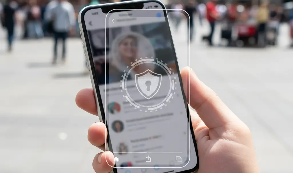 Image showing Smartphone Privacy Display Technology