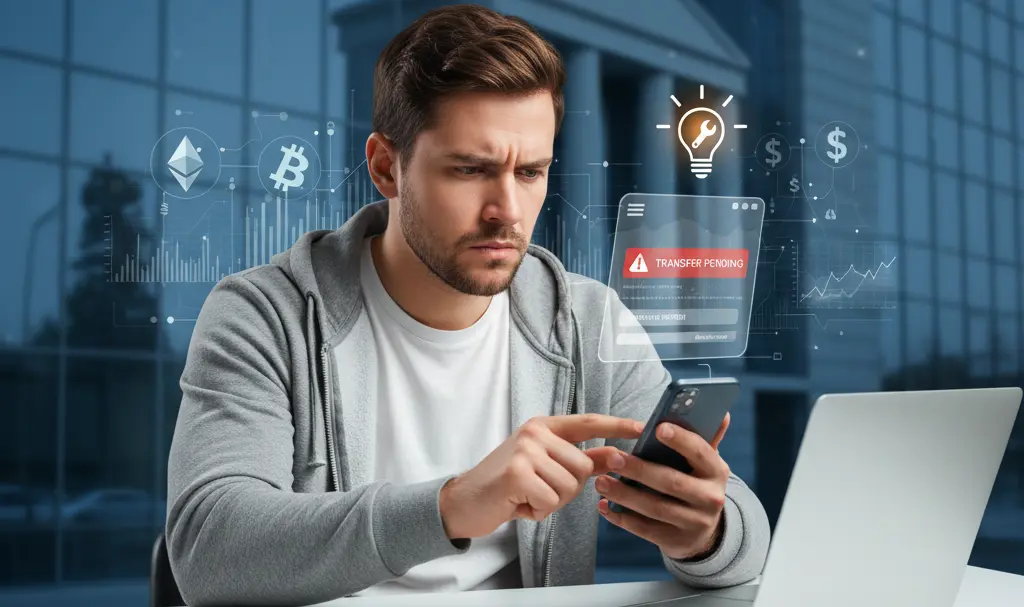 Image showing Troubleshooting Online Bank Transfer