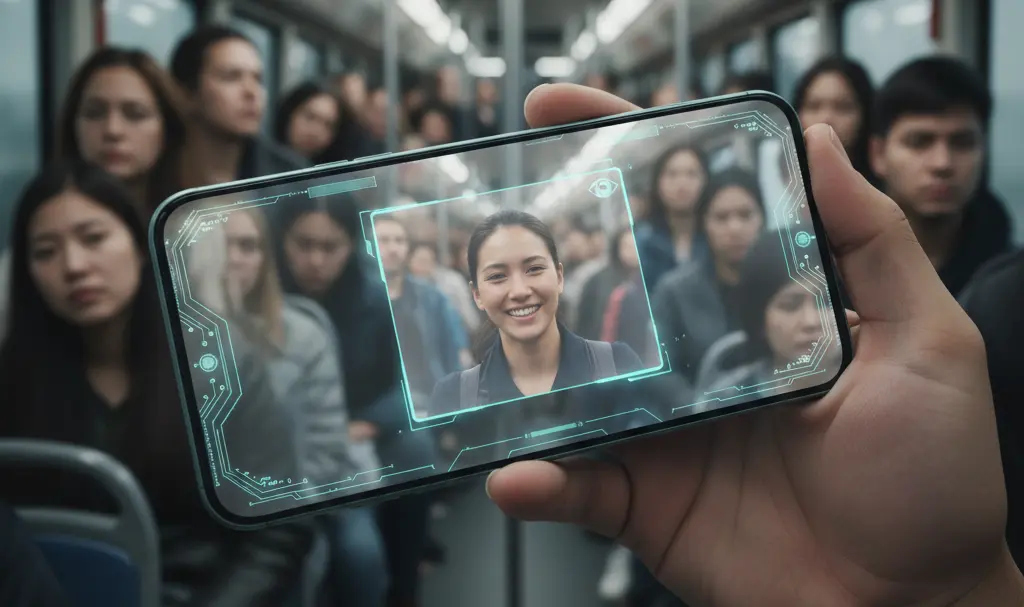 Image showing Privacy Display Technology Smartphone