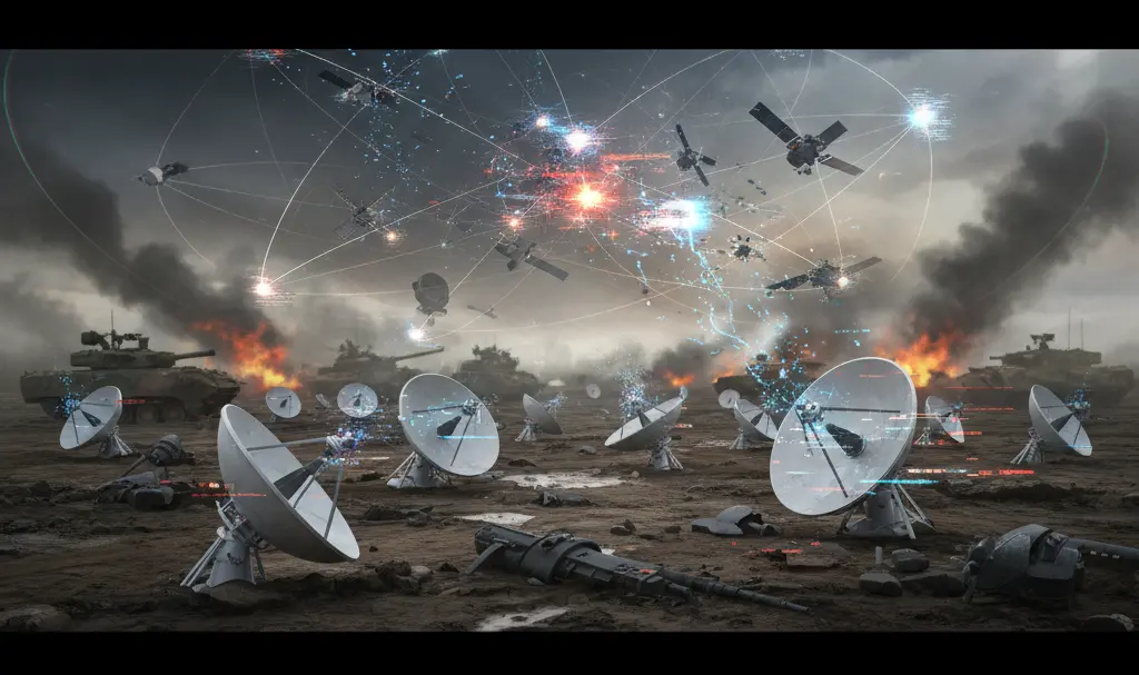 Image showing Starlink Disruption Military Communication