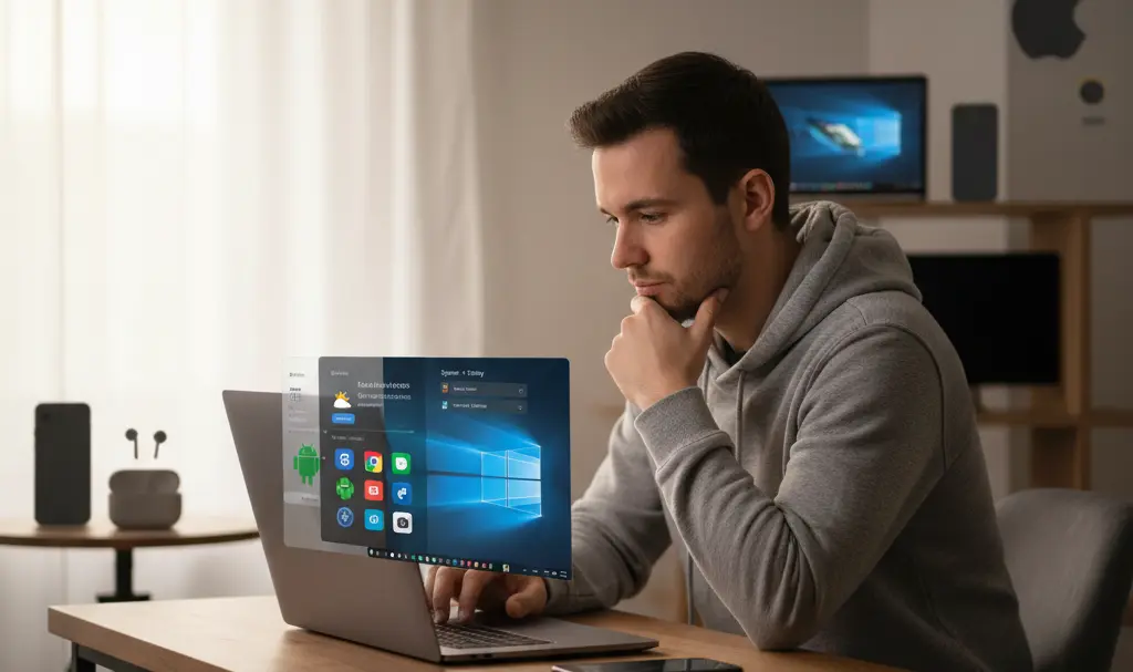 Image showing Contrasting Tech Ecosystems