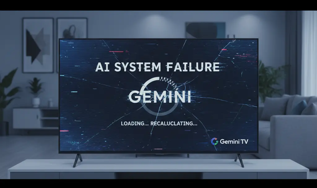 Image showing Google TV Gemini Glitch