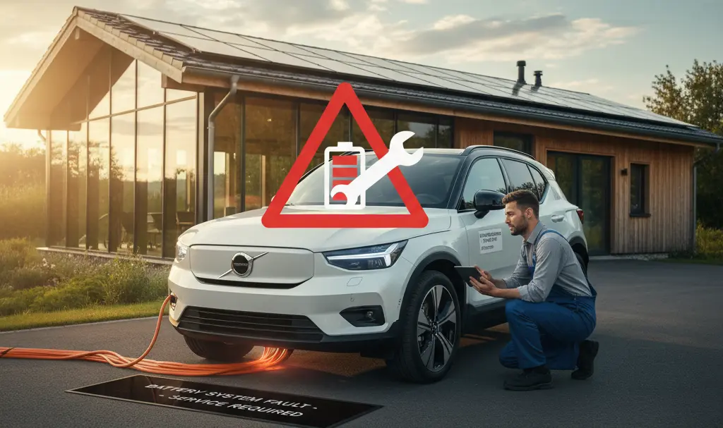 Image showing Volvo EX30 Recall Battery Issue