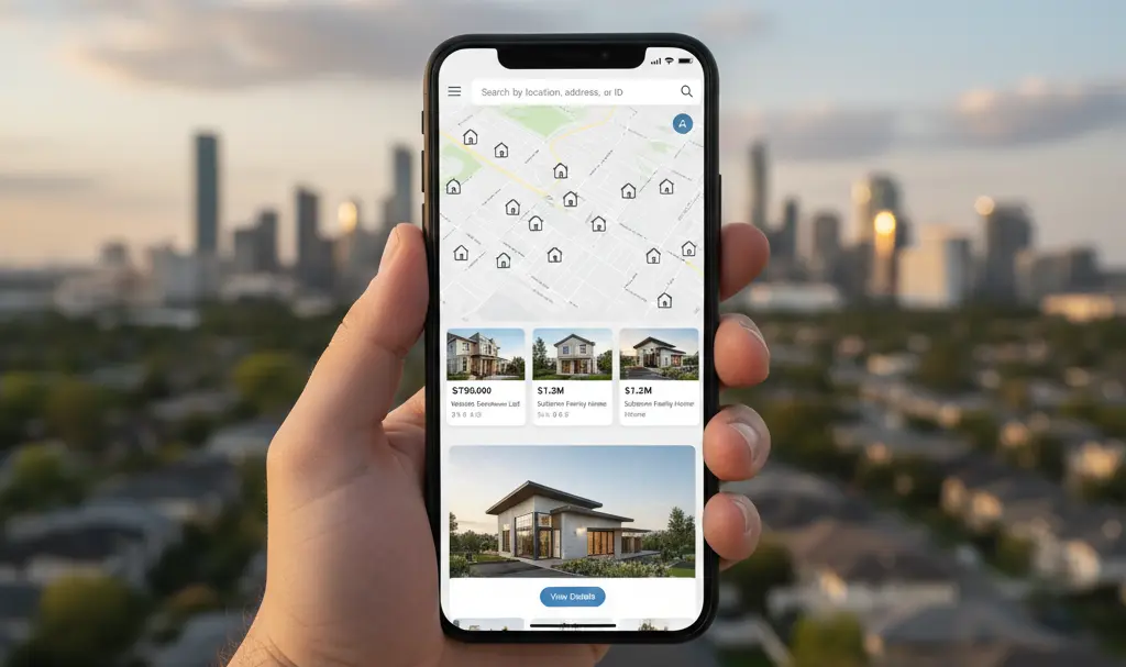 Image showing Nieruchomosci-online App Mobile Real Estate Search