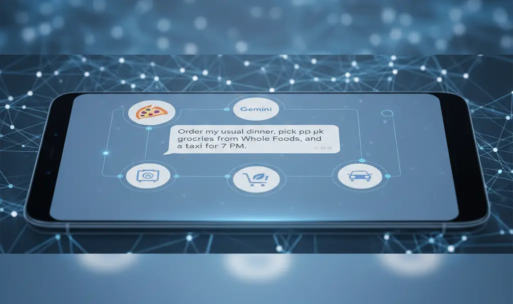 Image showing Google Gemini App Automation