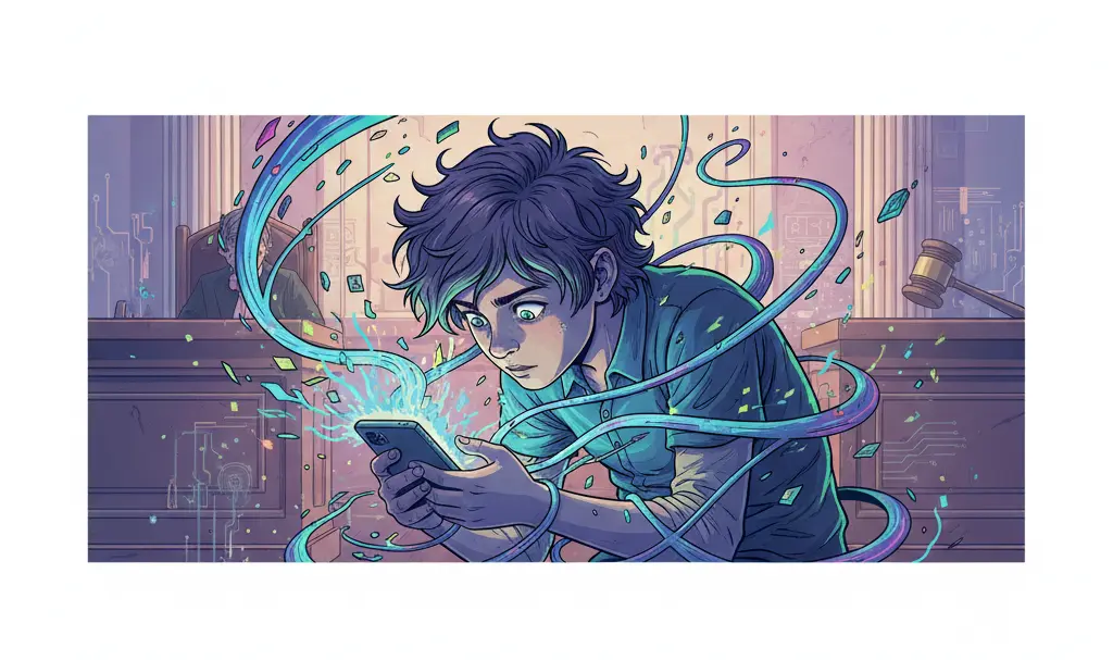 Image showing Youth Social Media Addiction Lawsuit