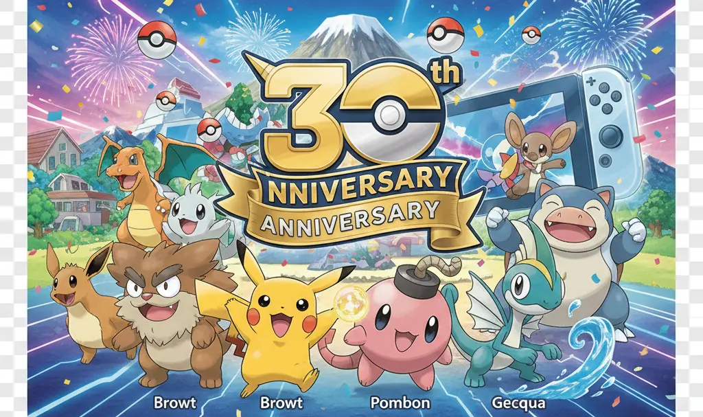Pokémon Celebrates 30th Anniversary. Attractions Also Await You in Poland