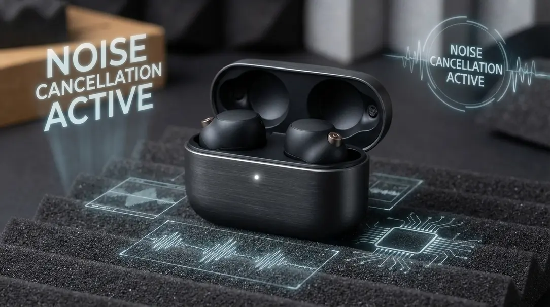 Image showing Sony WF-1000XM6 Premium Noise Cancelling Earbuds